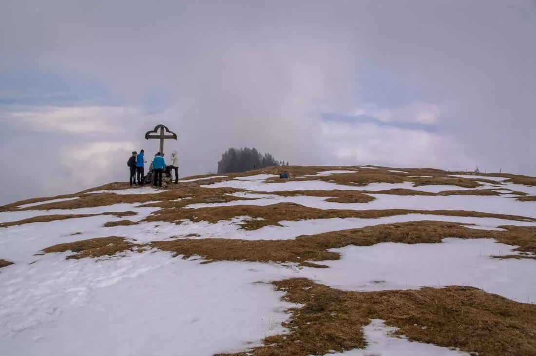 Laubenstein Wanderung: Gipfelblick Laubenstein