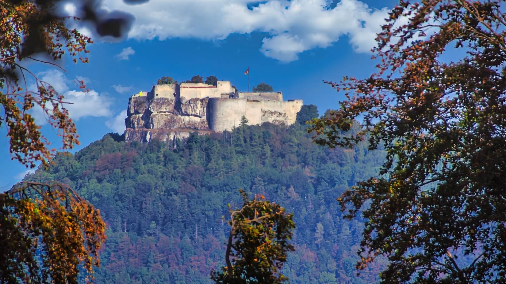 Burg Hohenneuffen auf der Schwäbischen Alb