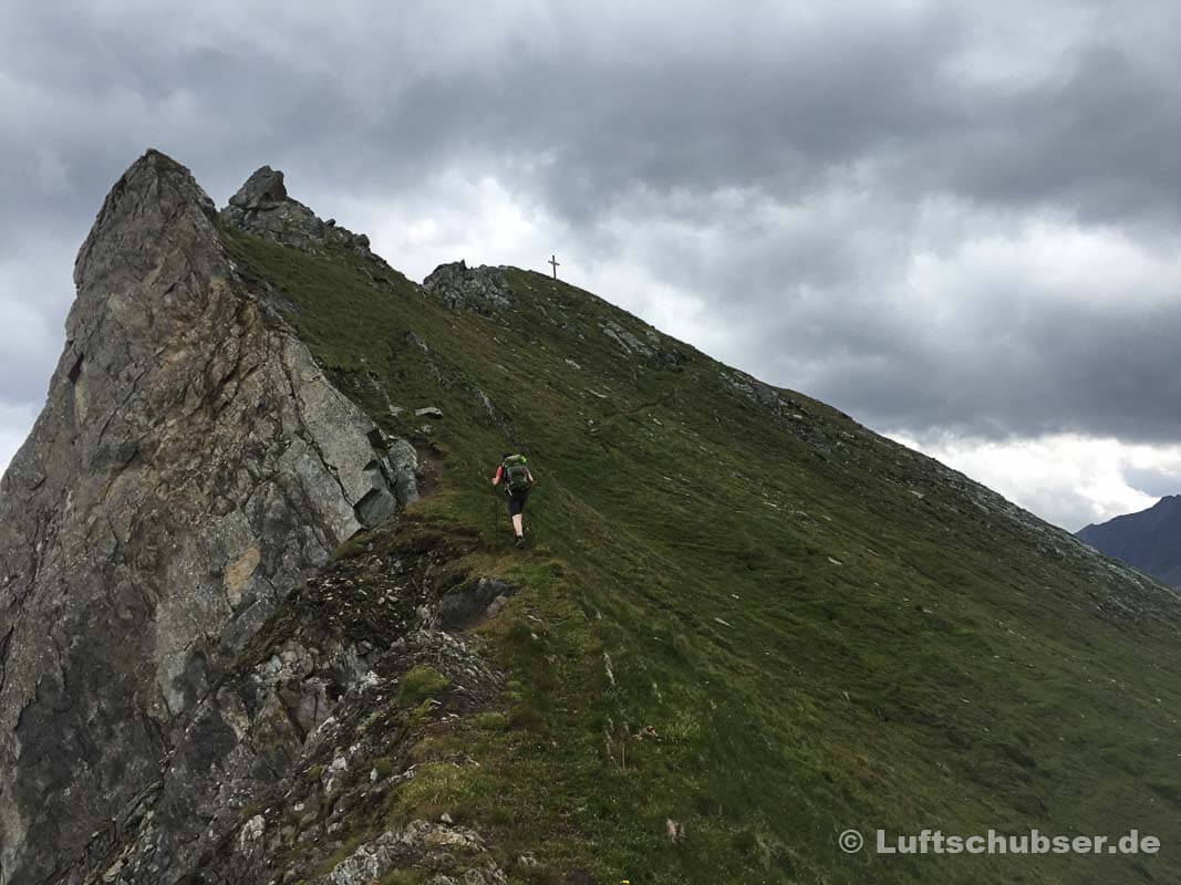Virgental: Aufstieg zur Wiesbauerspitze