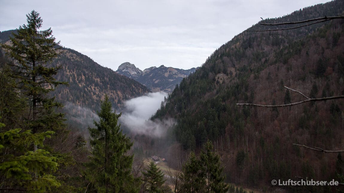 Auerspitze Mangfallgebirge: Morgenstimmung Ursprungtal