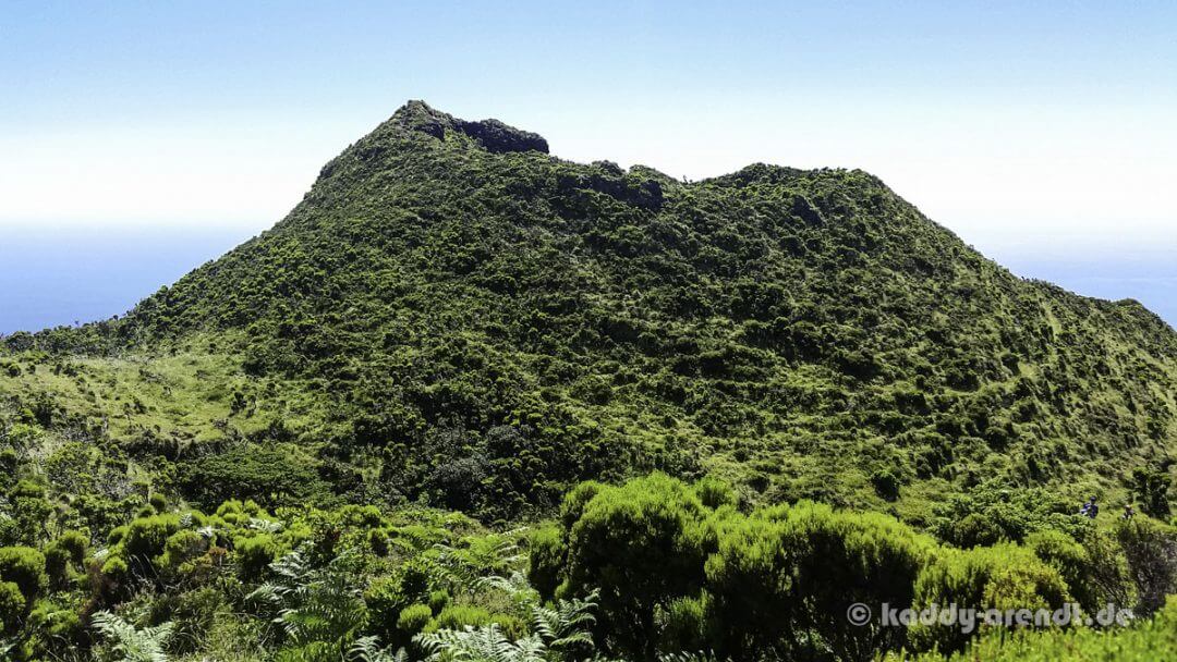 Besteigung Ponta do Pico: ein Nebenkrater