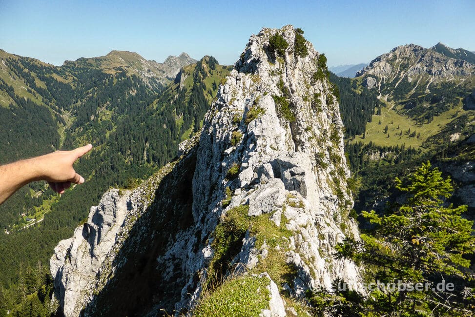 Geiselstein: höchster Punkt am Kenzenkopf