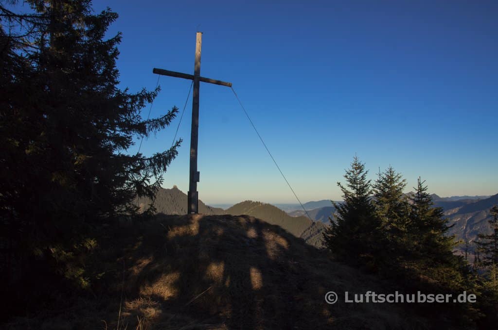 Notkarspitze: Gipfelkreuz Ochsensitz
