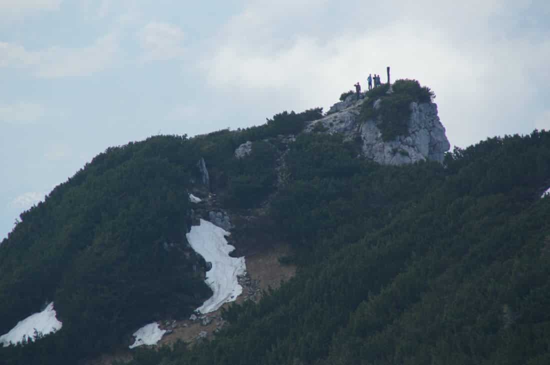 Hörndlwand und Gipfel Gurnwandkopf