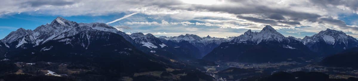 Kneifelspitze Wanderung: Watzmannpanorama