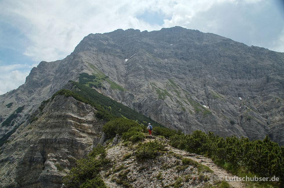 Kreuzsspitze Ammergauer Alpen: Felsmassiv