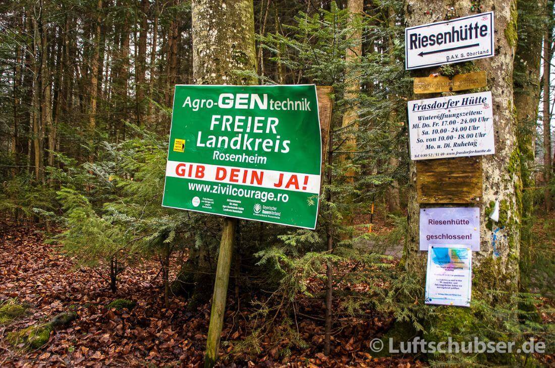 Laubenstein Wanderung: Schilderwald