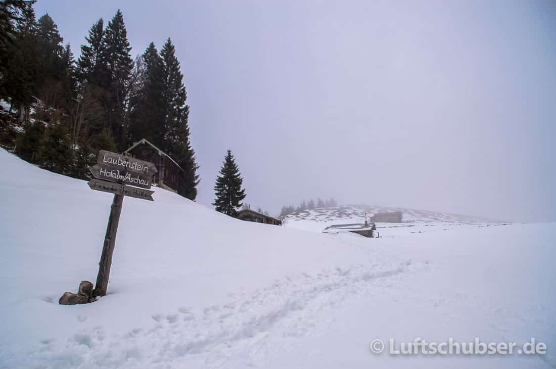 Laubenstein Wanderung: Winterlandschaft