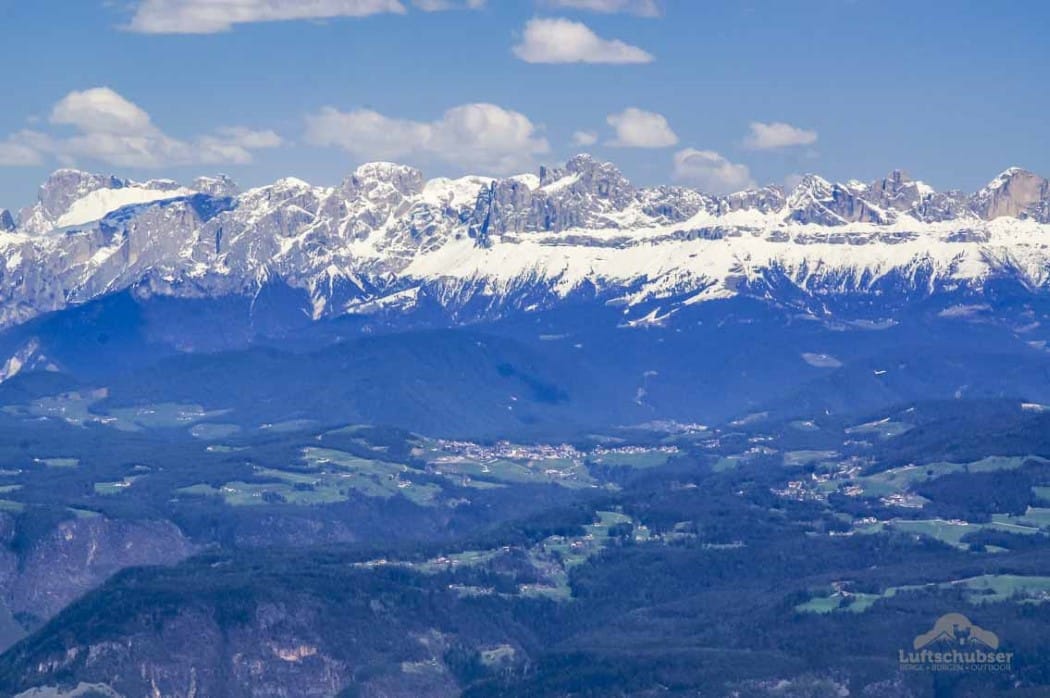 Monte Roen: Latemar Gebirge