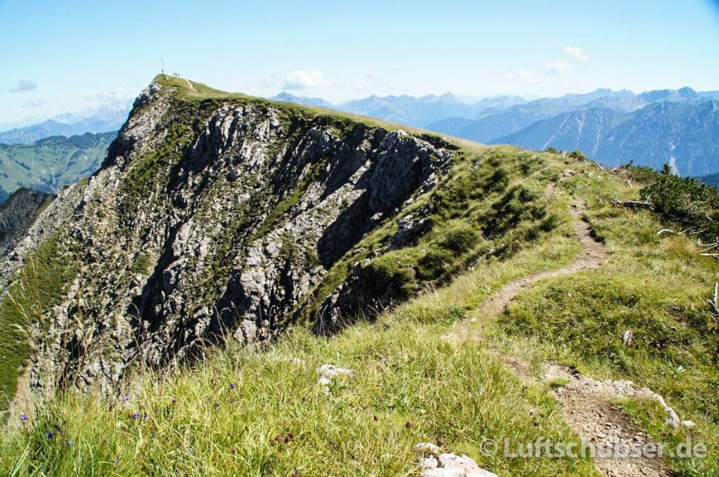 Tannheimer Berge: die Krinnenspitze
