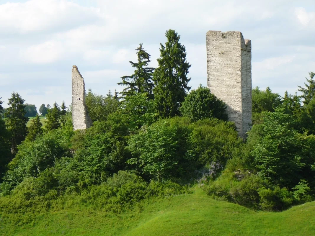 Burg Bechthal Südansicht