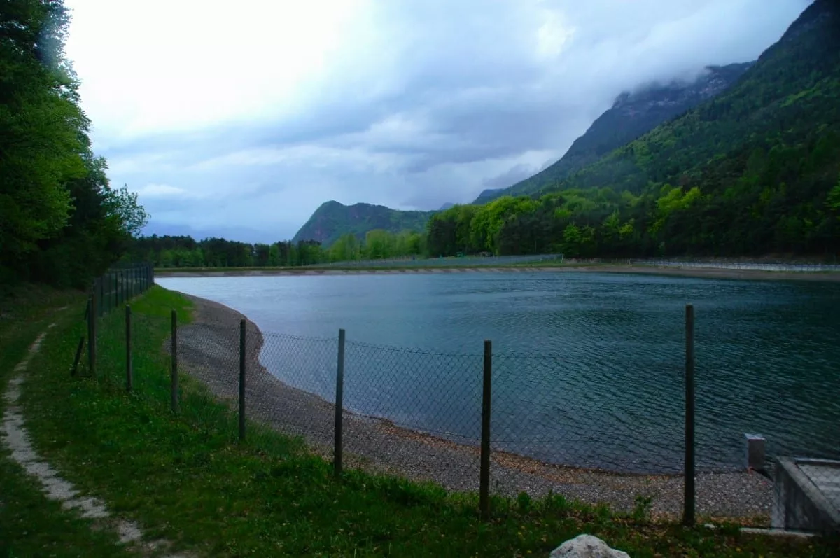Burg Hocheppan Wanderung: Wasserreservoir Putschwaner See