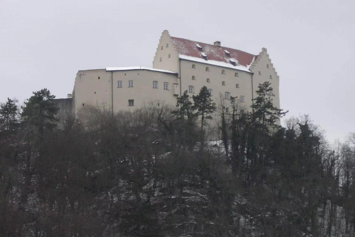 Burg Rosenburg: Südansicht der Hauptburg