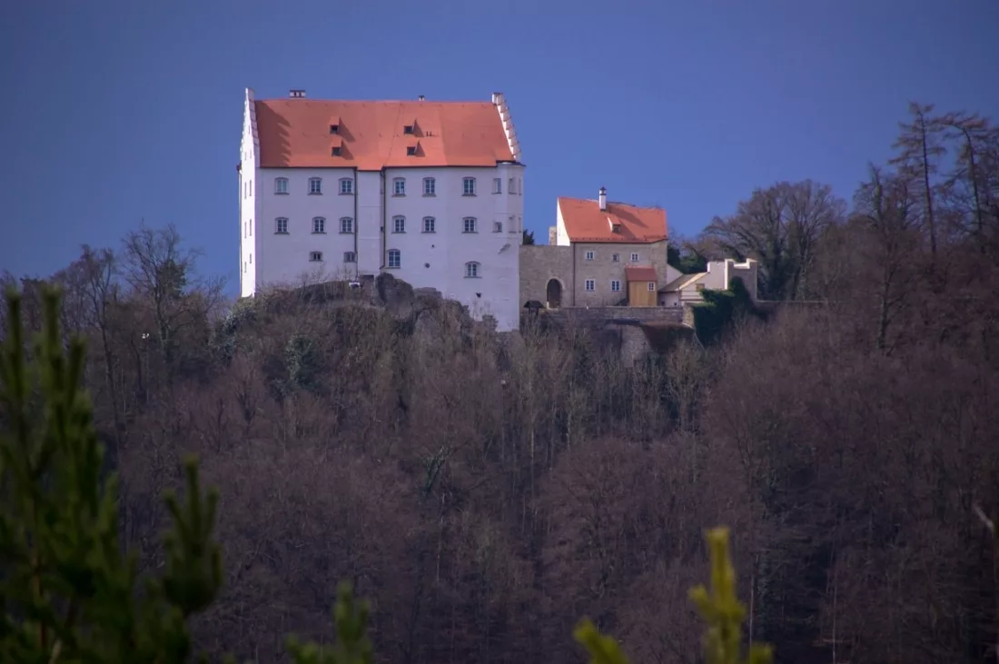 Burg Rosenburg: Nordansicht der Hauptburg