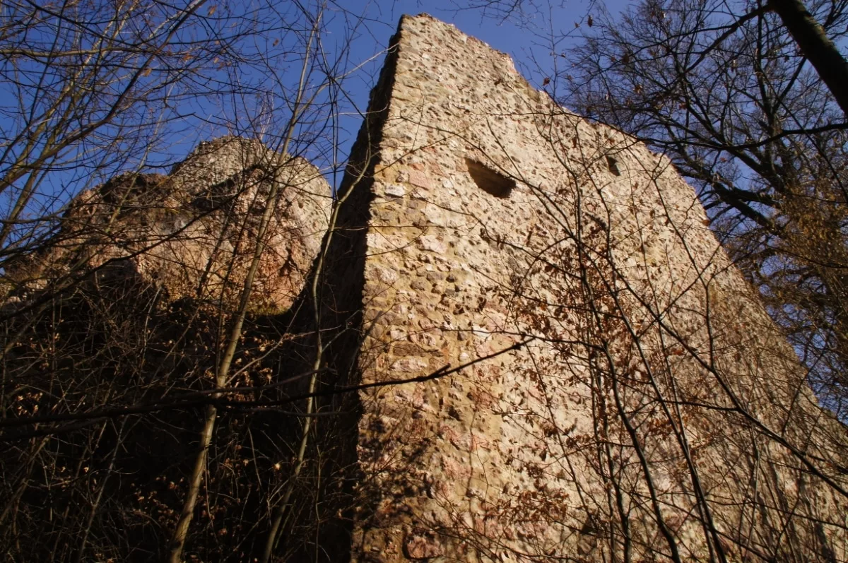 Burg Schwärzenberg: Außenansicht der Kernburg