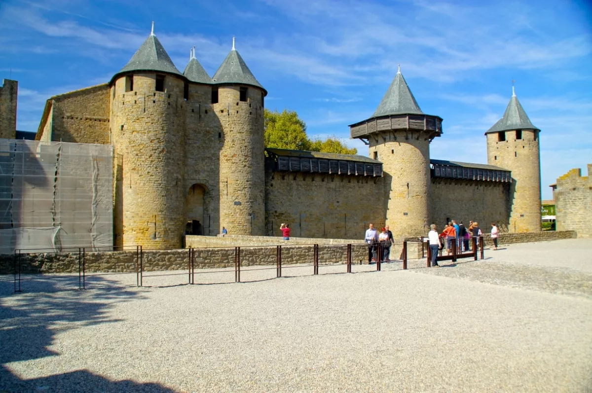 Carcassonne la Cite - Château Comtal