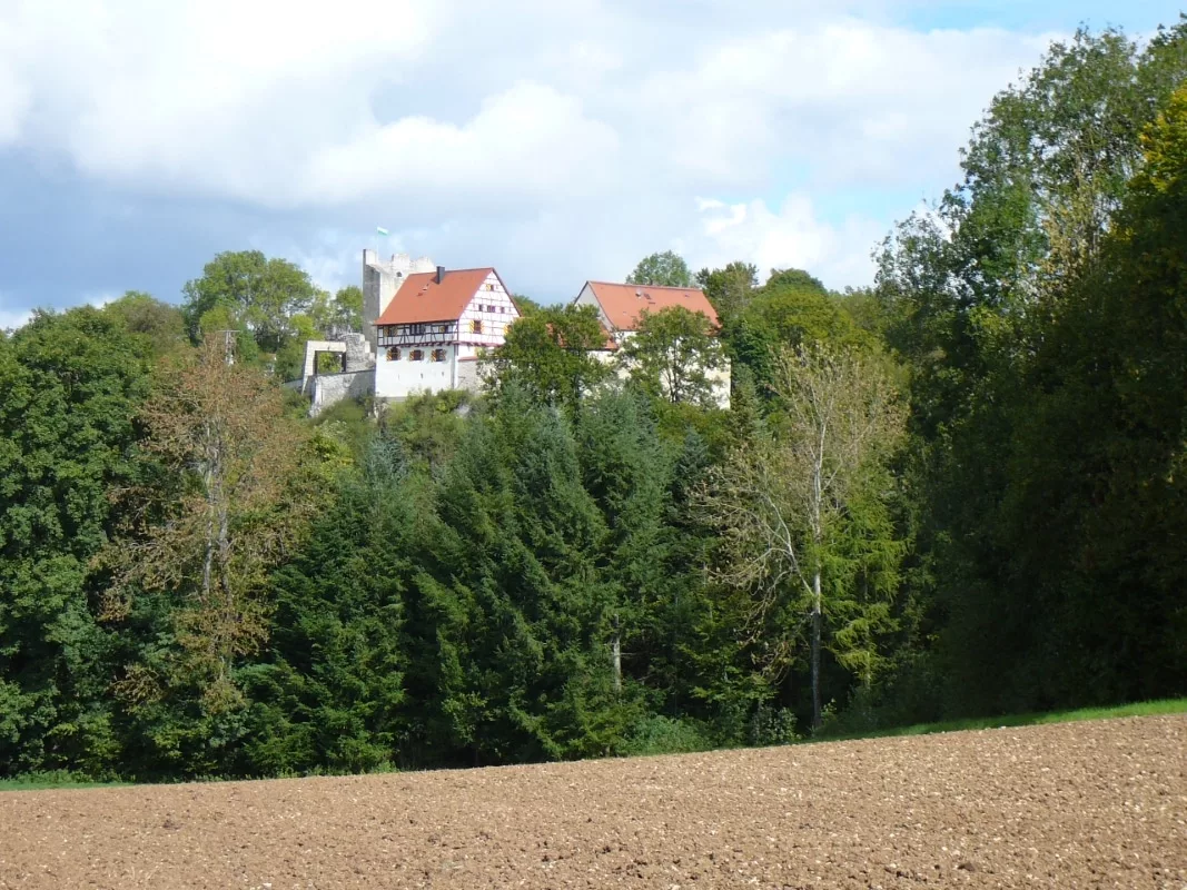 Burg Derneck Südwestansicht