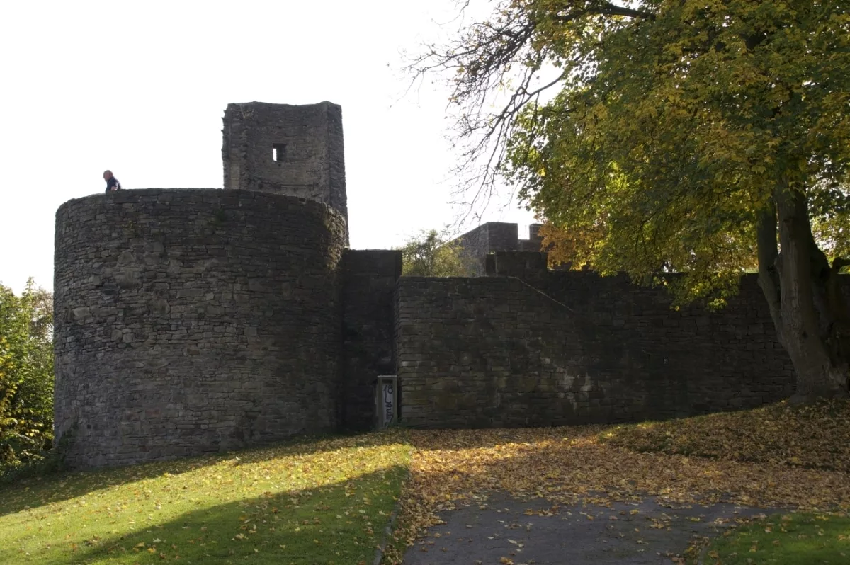 Burg Volmarstein: Kernburg Nordwestansicht