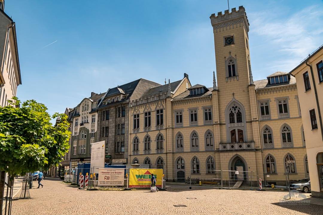 Greiz Sehenswürdigkeiten: Marktplatz & Rathaus