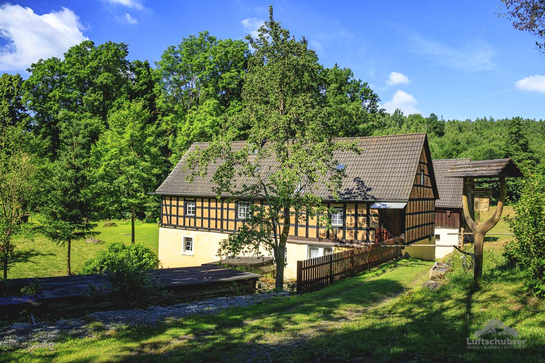 Kammweg Erzgebirge Vogtland: Die Kienmühle im Kiental