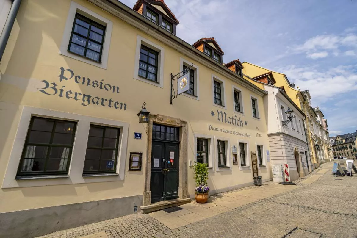 Plauen Sehenswürdigkeiten: Gasthaus Matsch in Plauen