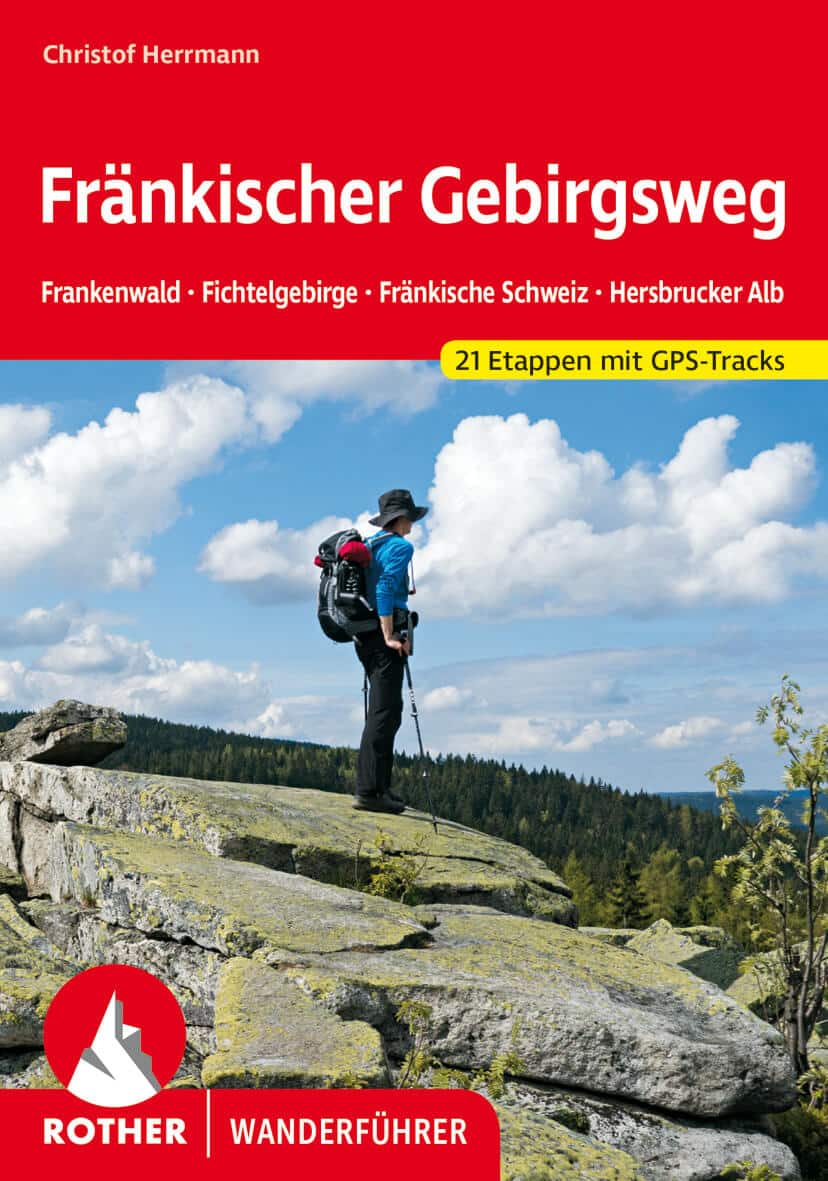 Rother Wanderführer Fränkischer Gebirgsweg: Buch-Cover