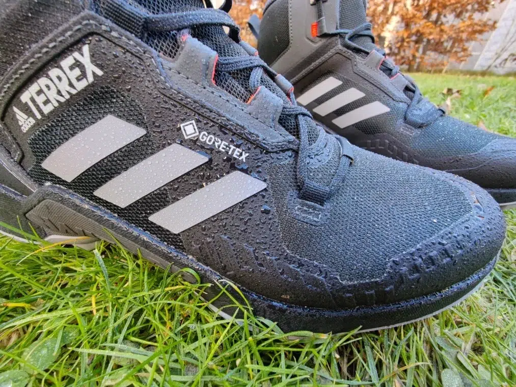 Adidas Terrex Swift R3 GTX MID: Die Gore-Tex Membran hält den Fuß trocken