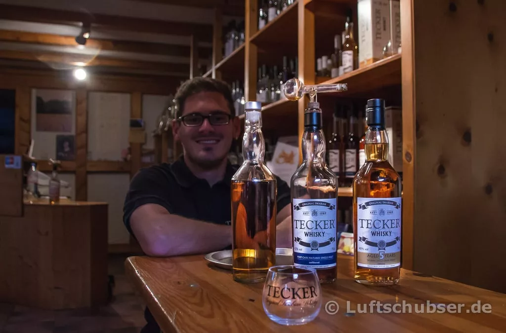 Albsteig HW1 Nordrandweg: Immanuel und seine Tecker Whiskys