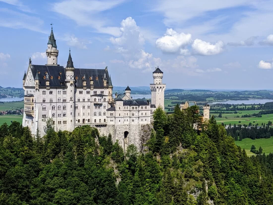 Burgen in Bayern: Schloss Neuschwanstein